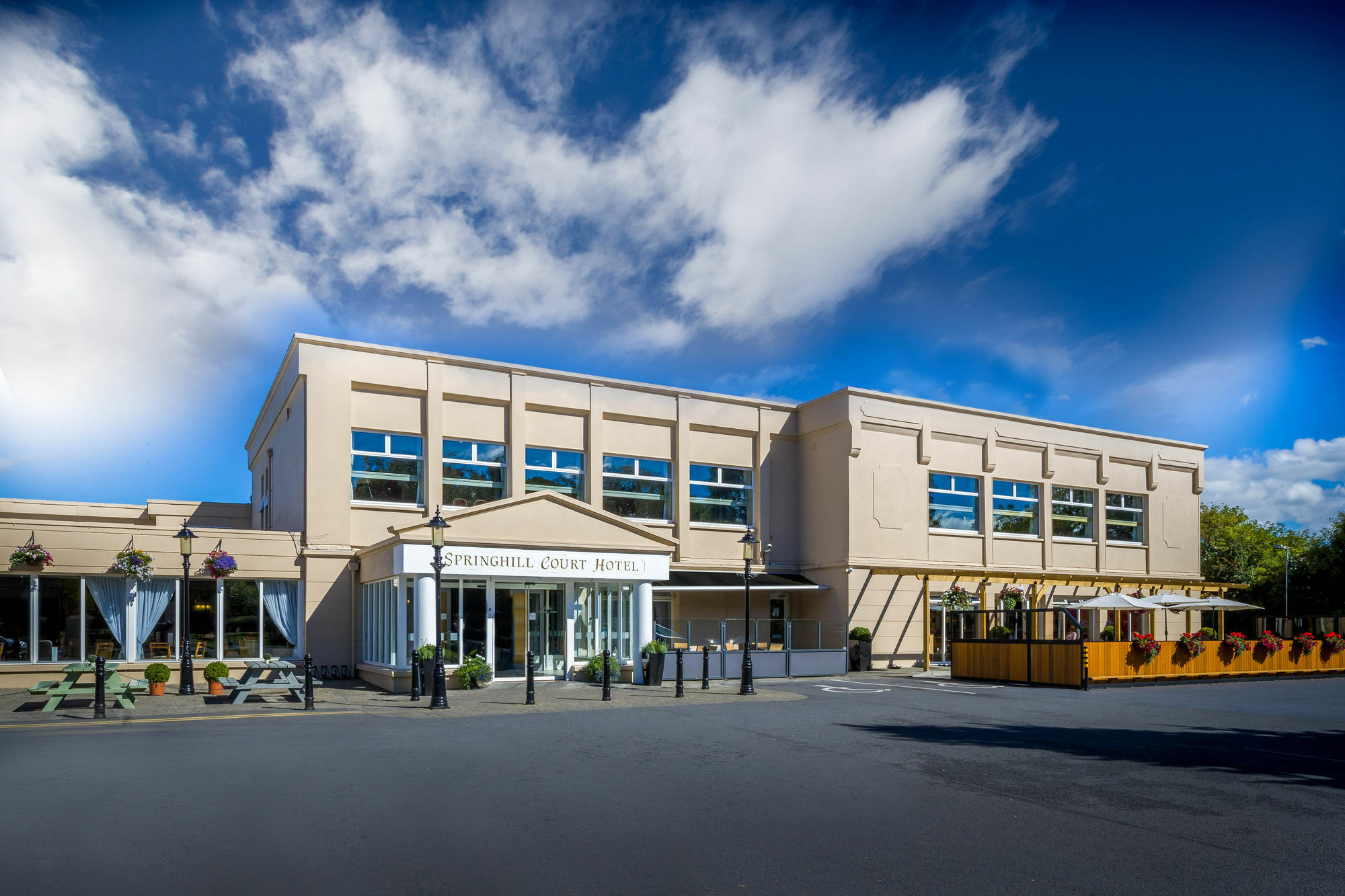 Springhill Court Hotel & Leisure Club 基尔根尼 外观 照片